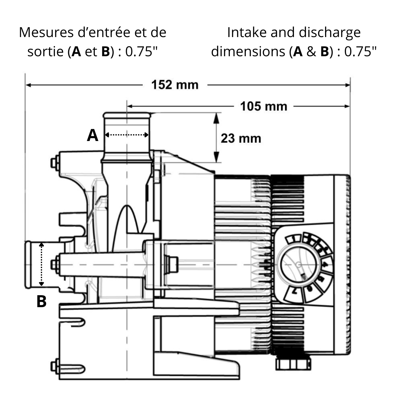 Pompe de circulation Laing E-10 60W - 6000125E