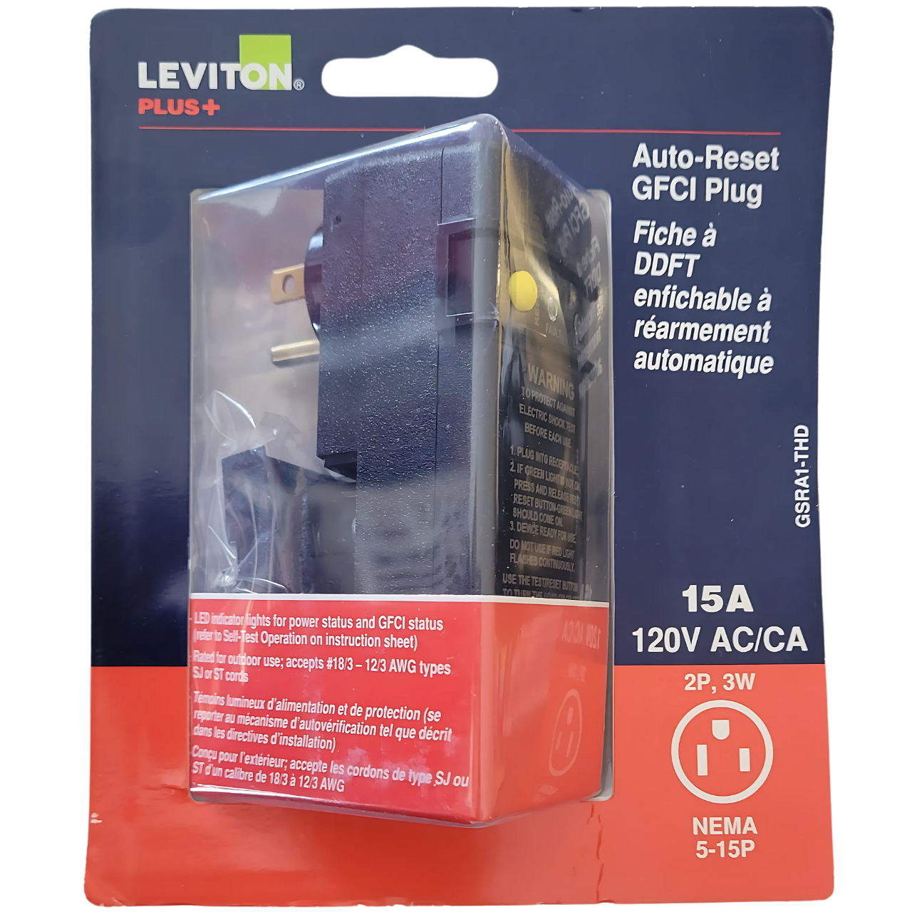 Leviton Plus GFCI 120V