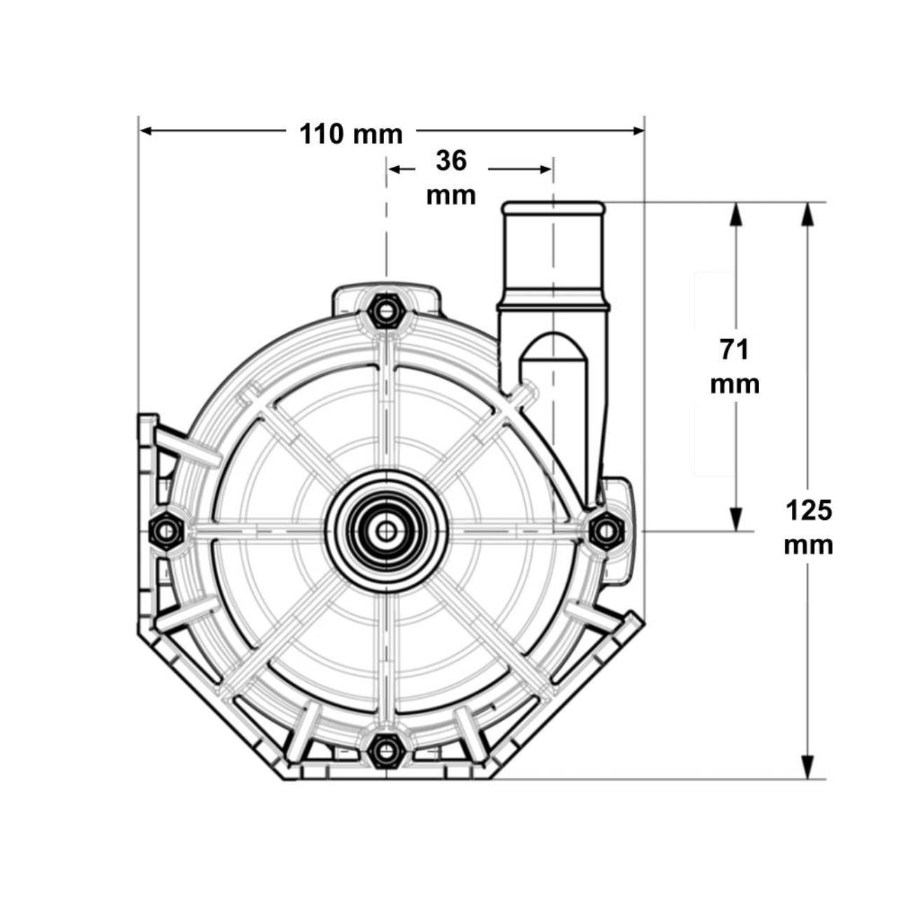 Pompe de circulation Laing E-10 60W - 6000125E