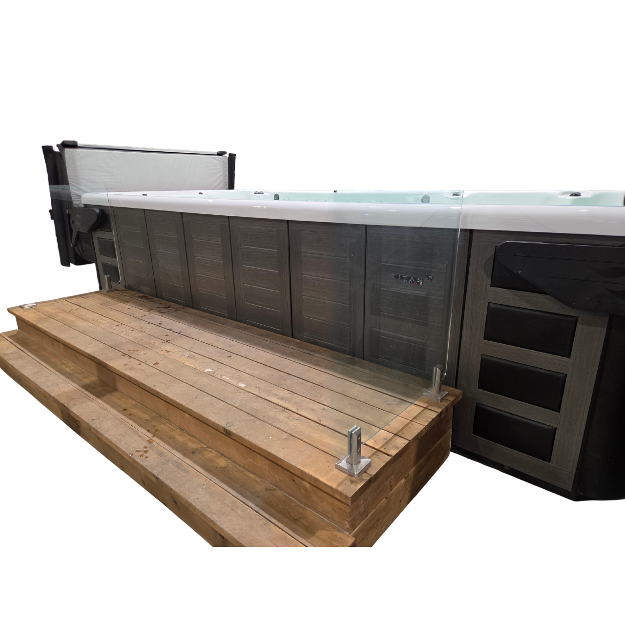 Liquidation TYPHON (2025) Spa de nage - TITAN SPAS (DEMO)